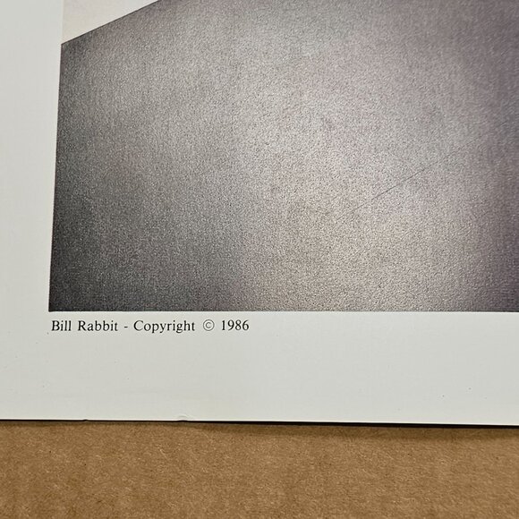 Native American Artist Bill Rabbit Pen Signed Lithograph Print Rabbit Tales - Picture 4 of 8